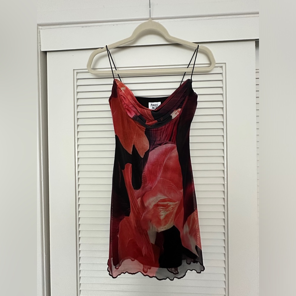Princess Polly Sugar Mini Dress Red Multi